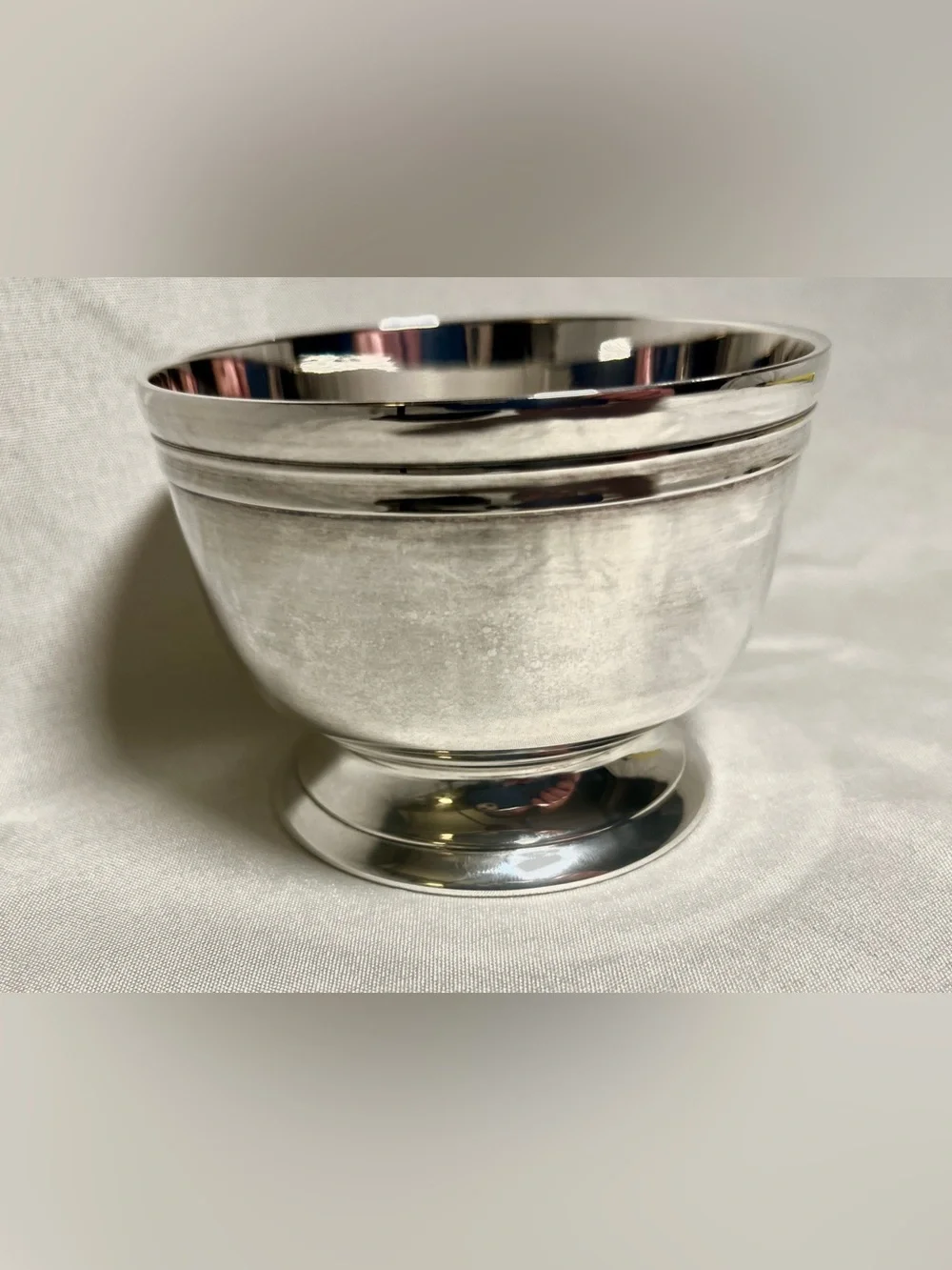 Silver-plate Small Bowl | Leonard Silver Co. EPNS | Paul Revere